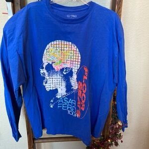 ASAP Rocky ferg floor seats tour long sleeve, XXL